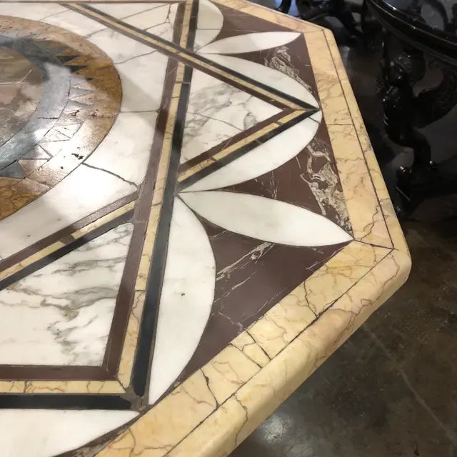 Antique Italian Center Table For Sale - Image 9 of 13