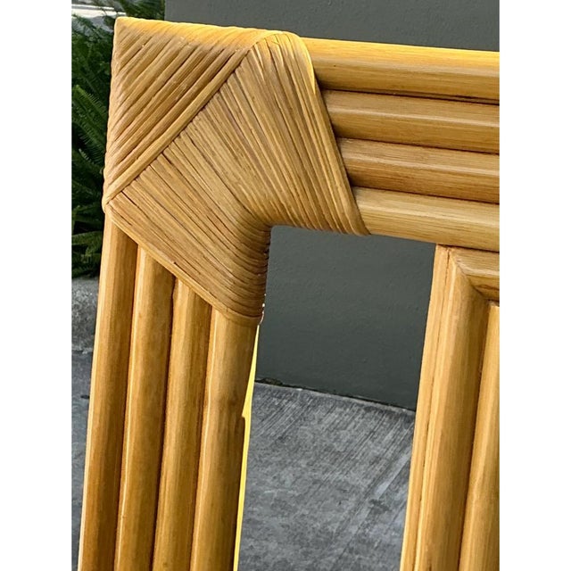 Vintage Wrapped Rattan Twin Headboards - Pair For Sale - Image 12 of 12