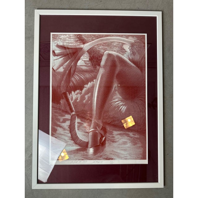 SCREEN PRINT: Camille De Taeye (Uccle, 1938) Screen printed on “Extra Maco Mat” 200 gsm paper. Limited to 100 copies....