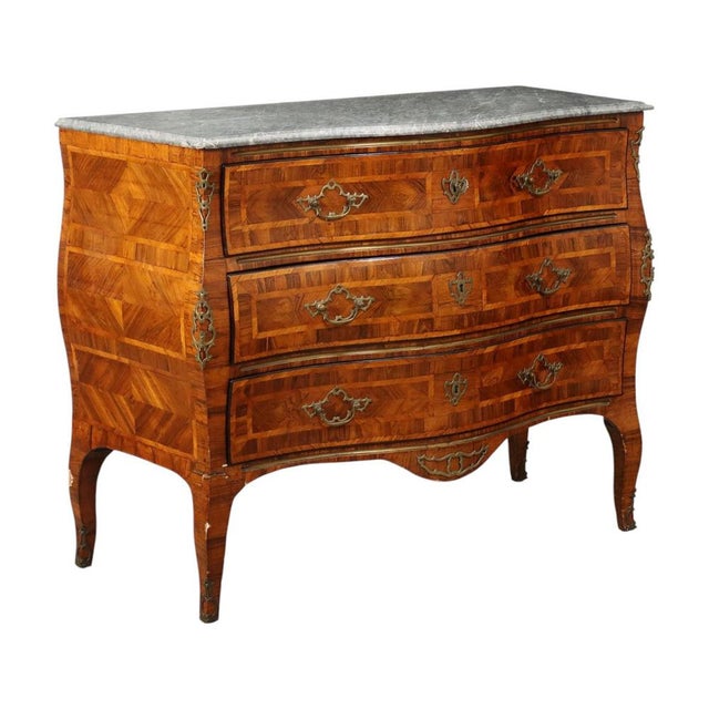 Baroque Chest of Drawers in Fir For Sale - Image 13 of 13