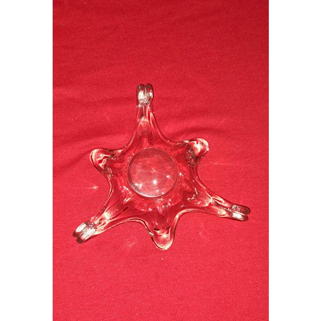 Metal Vintage Murano Glass Ashtray, 1960 For Sale - Image 7 of 8