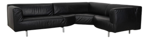 Met 250 Sofa in Leather by Piero Lissoni for Cassina