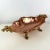 Italian Copper Dish with Brass Handles with Footed Bowl, 1930s For Sale - Image 4 of 11
