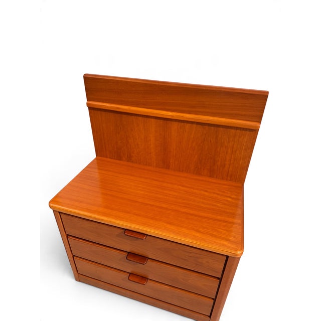 Vintage Cherry Wood Chest of Drawers from Hülsta, 1980, Set of 2 For Sale - Image 4 of 13