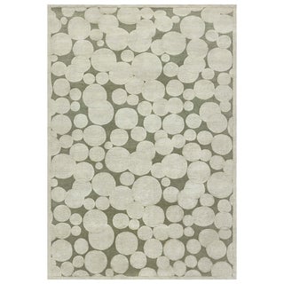 Doris Leslie Blau Collection Modern Bubble Design Rug by Alan Wanzanberg For Sale