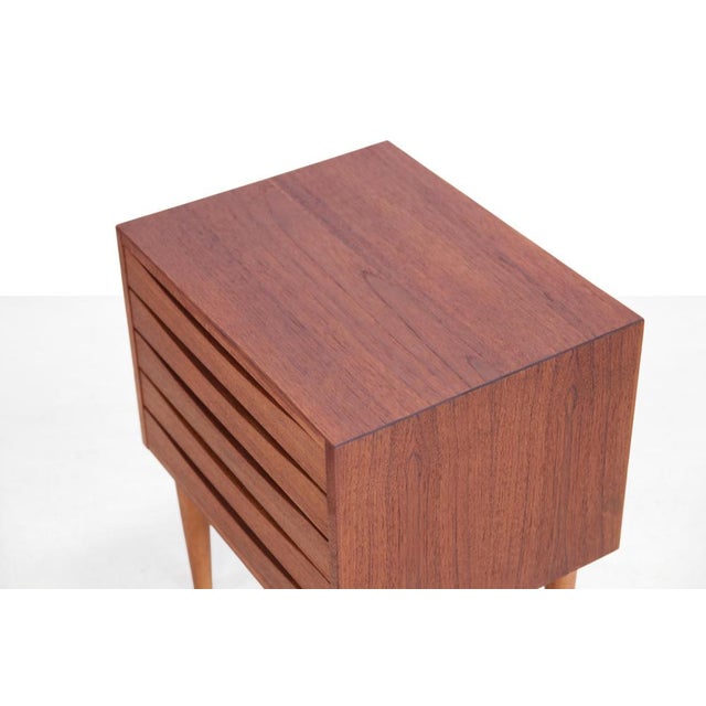 1960s Danish Teak Chests of Drawers, Set of 2 For Sale - Image 5 of 7
