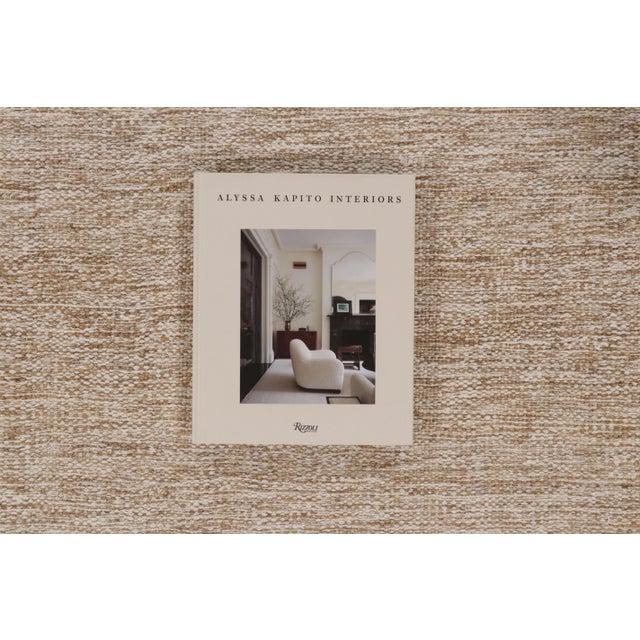 Contemporary Scandinavian Style Wool Rug in Beige by Rug & Kilim, India For Sale - Image 9 of 10