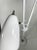 1950s 1950s Gerald Thurston Triennale Floor Lamp for Lightolier in White For Sale - Image 5 of 12