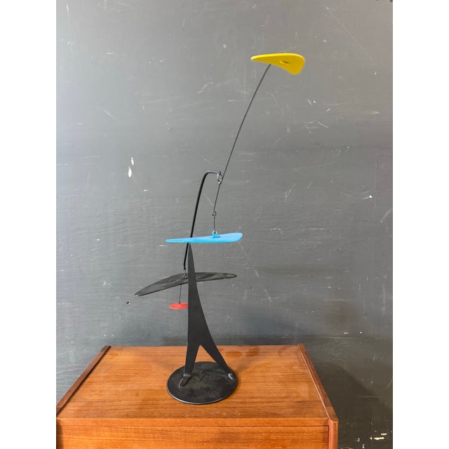 Mobile Sculpture Signed by Graham Sears For Sale In New York - Image 6 of 11