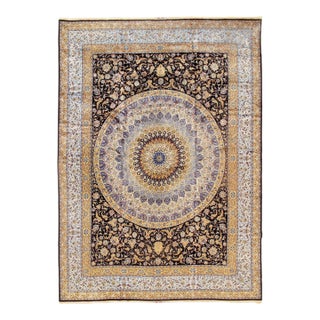 Pasargad DC Exquisite Design Paris Palace Fine Power Loom v. Silk Rug For Sale