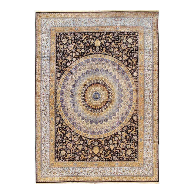 Pasargad DC Exquisite Design Paris Palace Fine Power Loom v. Silk Rug For Sale