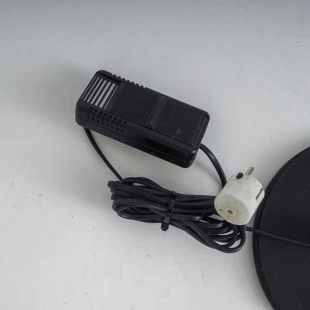 Metal Black Haloprofil 878HR Floor Lamp by Viktor Frauenknecht for Swiss Lamps, 1960s For Sale - Image 7 of 8