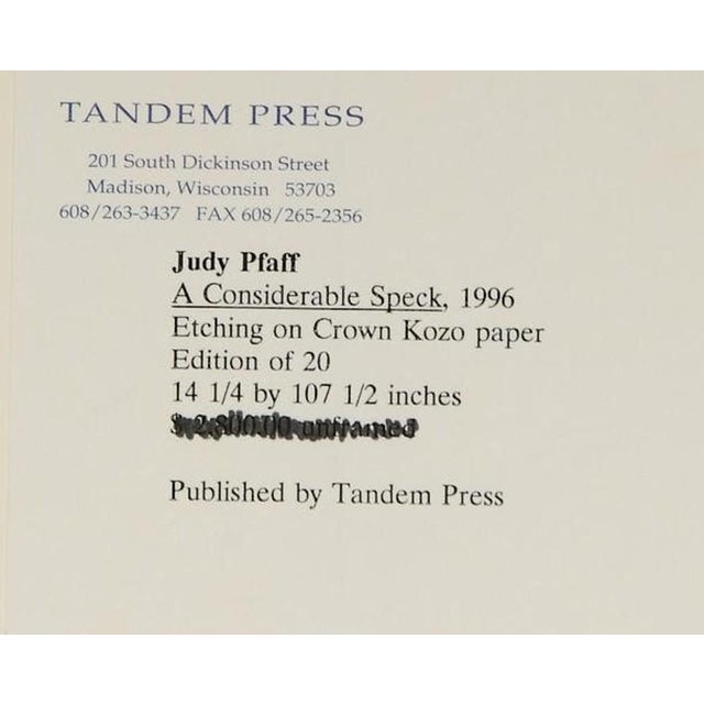 Judy Pfaff Set of 3 Prints For Sale - Image 12 of 18