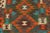 Textile 1990s Kilim Rust Brown Wool Rug - 2'0" X 2'11" For Sale - Image 7 of 7