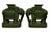 Hollywood Regency Vintage Pair of Elephant Garden Stools For Sale - Image 3 of 7
