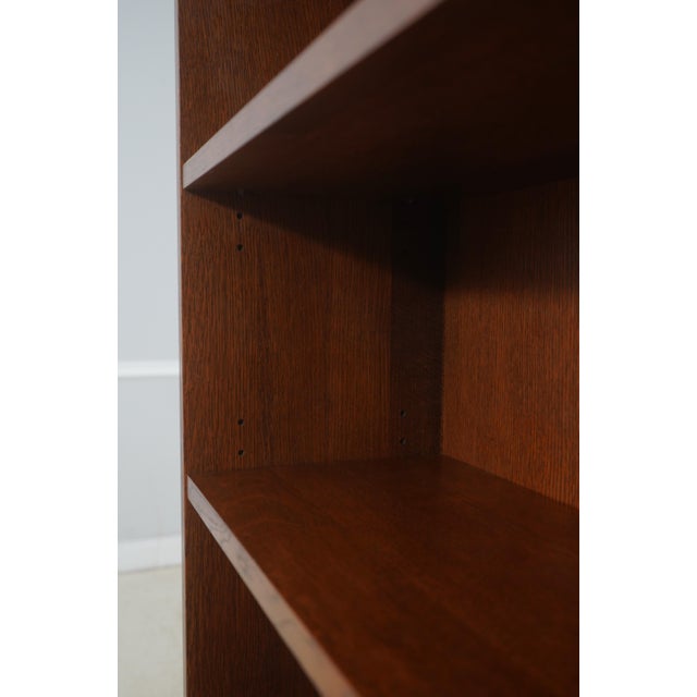Arts & Crafts Stickley Mission Oak Arts & Crafts Open Bookcase For Sale - Image 3 of 12