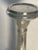 18” Tall Vintage Mercury Glass Candlestick For Sale - Image 4 of 5