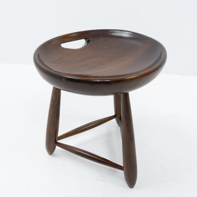 Mocho Stool by Sergio Rodrigues for Oca, 1950s For Sale - Image 10 of 10