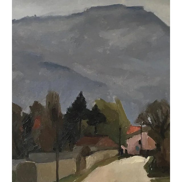 Georges Henri Chapot, Chemin de Campagne, Oil on Canvas For Sale - Image 5 of 9