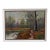 Vintage Original Forest Landscape Oil Painting, Circa 1960s For Sale