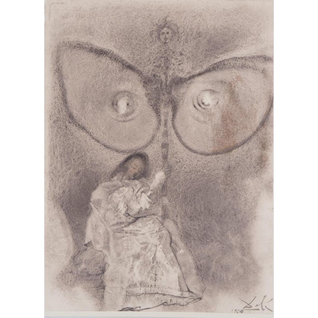 Salvador Dali, La Naissance, Lithograph For Sale - Image 6 of 6