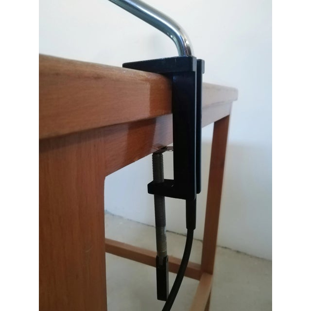 Orange Directional German Table Lamp by Aeg, 1970s For Sale - Image 8 of 11