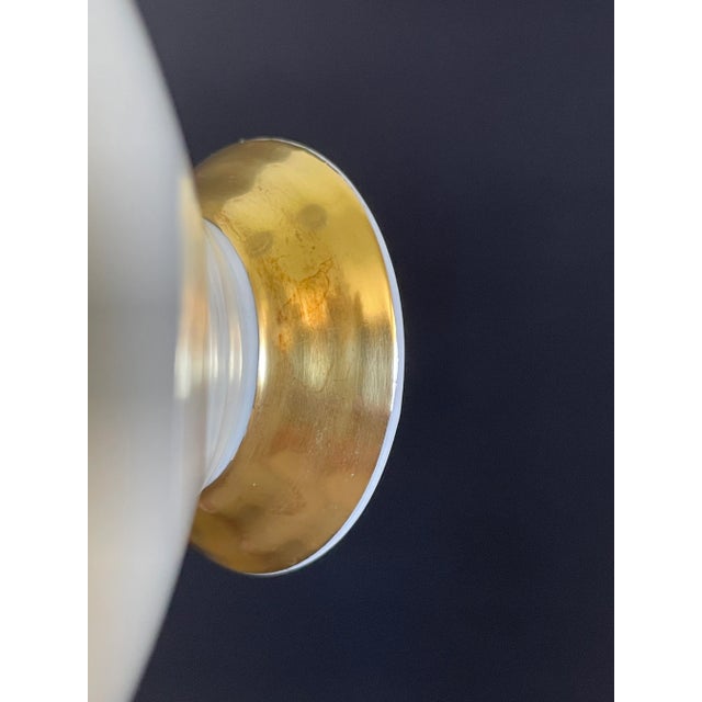 Edelstein Bavaria 18258 Heavy Gold Gilt Flower Tea Set Trio - Teacup, Saucer and Plate For Sale - Image 11 of 13