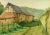 1960s Raymond Segond, Watercolor Barn For Sale - Image 5 of 5