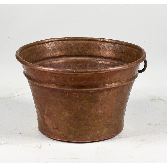 Mid-Century Heavy Copper Pottola Pan For Sale - Image 6 of 9