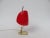 Yellow & Red Brass and Acrylic Glass Table Lamps, 1950s, Set of 2 For Sale - Image 10 of 18