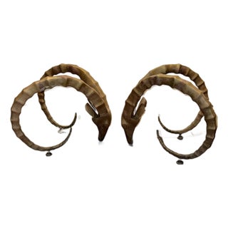 1970s Sculptural Brass Ibex Coffee Table After Chervet For Sale