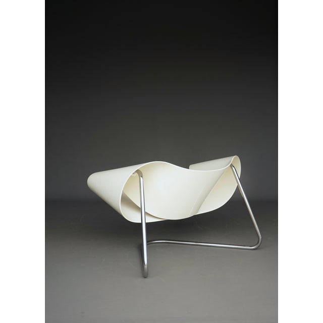 Ivory Model CL9 Ribbon Lounge Chair by Cesare Leonardi and Franca Stagi for Fiarm, Italy, 1960s For Sale - Image 8 of 18