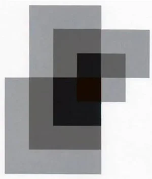 1997 Abstract Serigraph by Anton Stankowski, Limited Edition