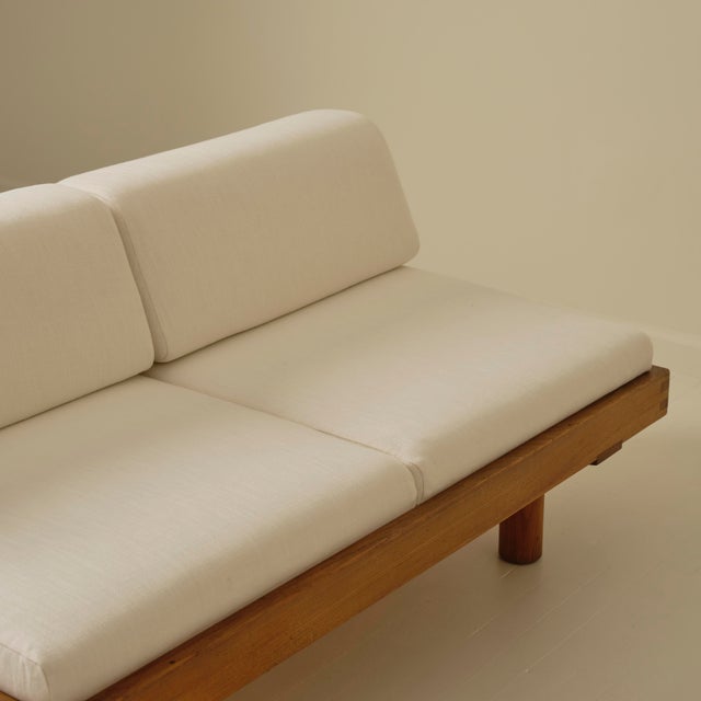 Pierre Chapo "L09e" Two-Seater Sofas, a Pair, 1960s For Sale - Image 9 of 11