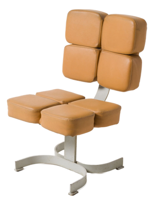 Vintage Brutalist Chair, 1970s