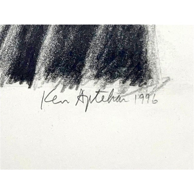 Ken Aptekar, Ken Aptekar Contemporary Conceptual Judaica Art Drawing Go Study Chasidic Rabbis, 1996 For Sale - Image 4 of 6