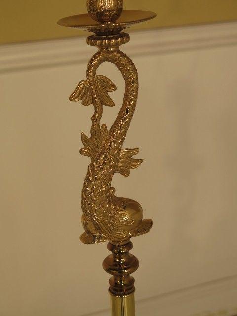 dolphin floor lamp