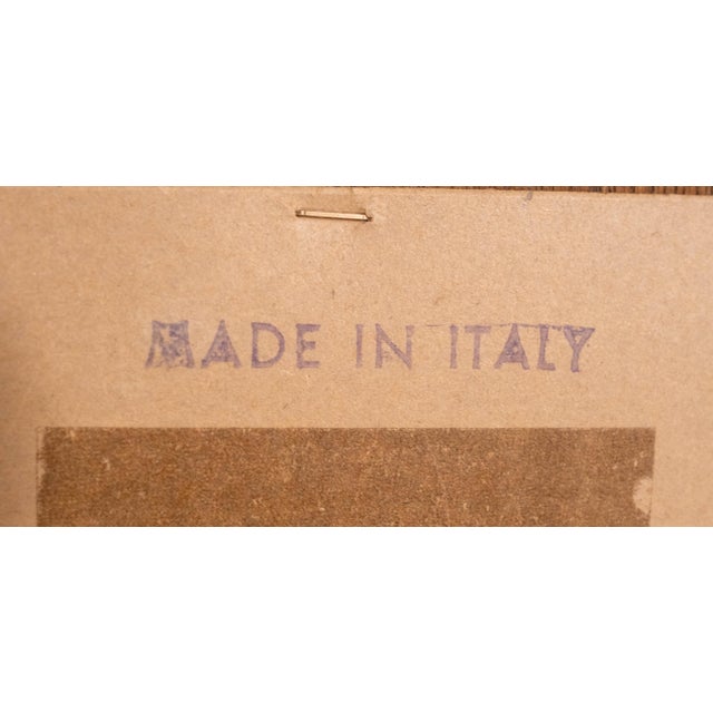 Italian Georgian Style Walnut & Gold Mirror For Sale - Image 14 of 15