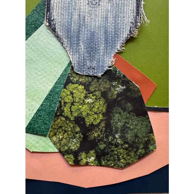 "Pop Music 20" Original Mixed-Media Collage on Paper by Zac Woodiel For Sale - Image 4 of 9