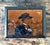 Vintage Hand Painted Cowboy Box For Sale - Image 10 of 12