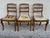 Louis XV Chairs in Walnut with Petit Point Tapestry Upholstery, 19th Century, Set of 3 For Sale - Image 3 of 8
