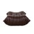 Togo Ottoman in Brown Leather by Michel Ducaroy for Ligne Roset For Sale - Image 14 of 15
