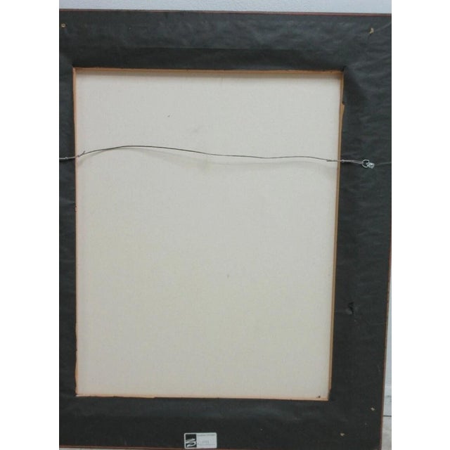 Off-white 1980s Shadow Catchers French Regency Still Life Frame Art Print Gold Oil Painting For Sale - Image 8 of 8