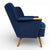 Cocktail Chair in Blue from MCM, 1950 For Sale - Image 13 of 18