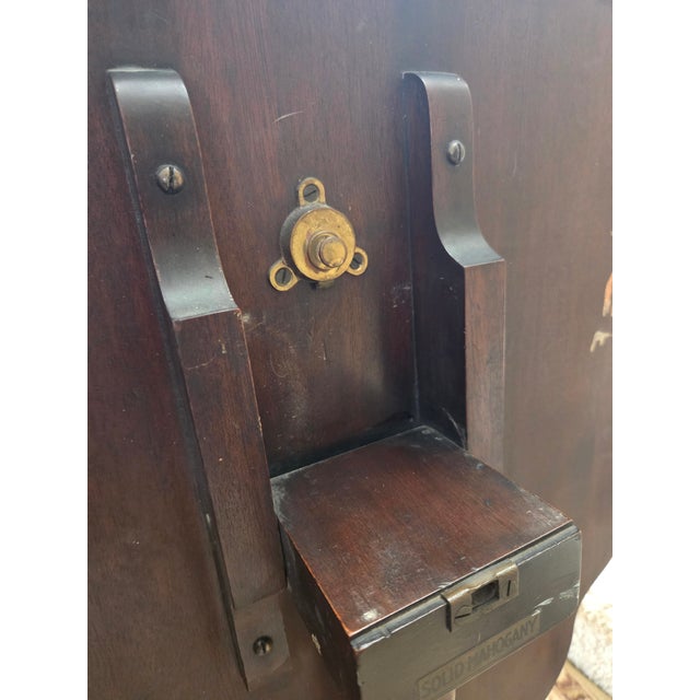 Vintage Mahogany Tilt Top Pie Crust Table For Sale - Image 10 of 13