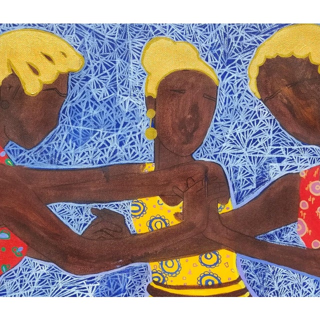 Abstract The Confrontation (Abeni, Yeye and Aboya's Peacefully Chaotic Debate) For Sale - Image 3 of 4