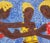 Abstract The Confrontation (Abeni, Yeye and Aboya's Peacefully Chaotic Debate) For Sale - Image 3 of 4
