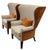 Wood Pair of Vintage Ralph Lauren Kerry Wing Chairs For Sale - Image 7 of 12