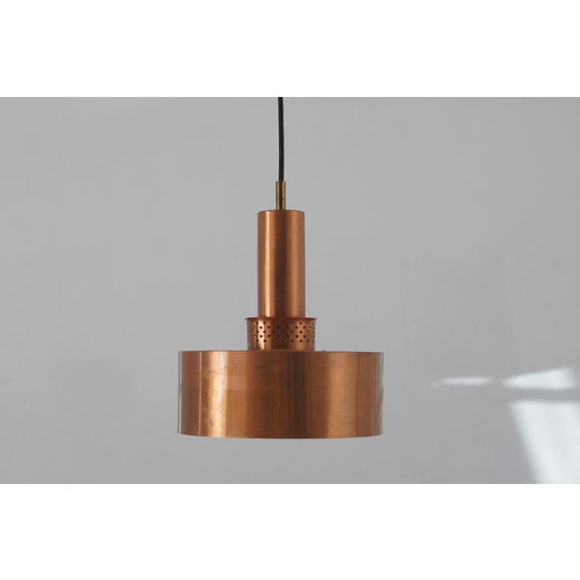 Metal Copper T292 Ceiling Lamp by Hans-Agne Jakobsson for Hans-Agne Jakobsson Ab Markaryd, 1950s For Sale - Image 7 of 7