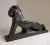 Art Deco Early 20th Century French Bronze Sculpture of a Panther Bunting Signed André Vincent Becquerel For Sale - Image 3 of 13